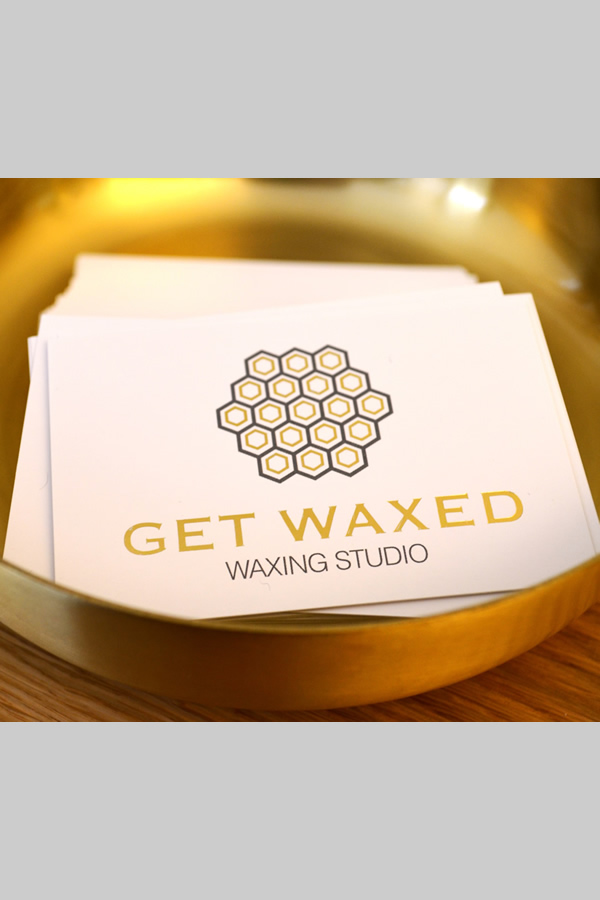 GET WAXED - Waxing Card